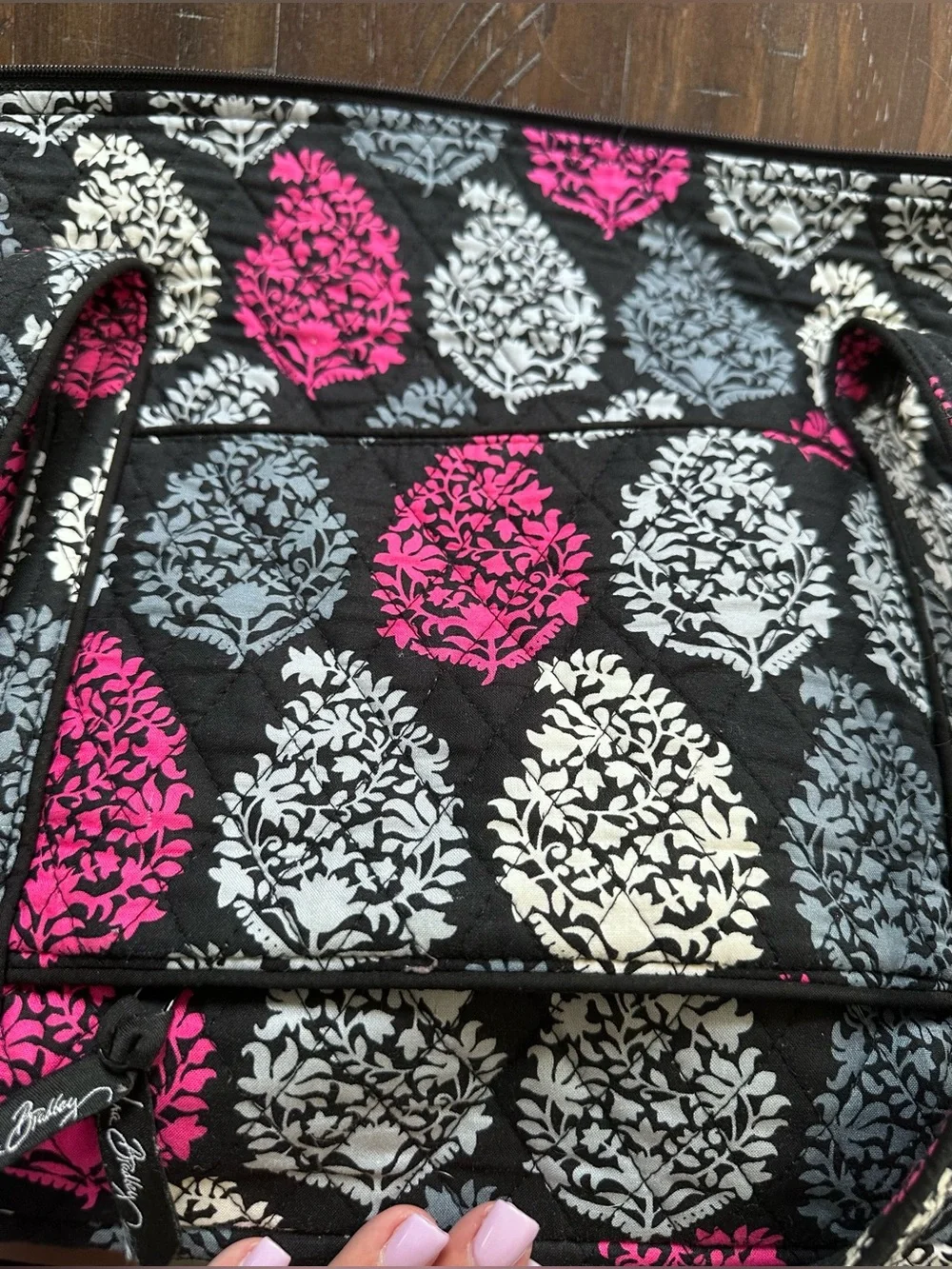Discontinued Vera Bradley Miller Bag in Northern Lights Pattern